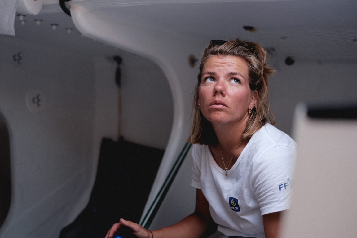 Charlotte Yven, Skipper Macif 2023 on the Figaro Skipper Macif